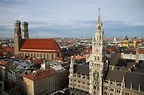 München: Frauenkirche-Rathaus-Theatinerkirche Foto & Bild | deutschland ...