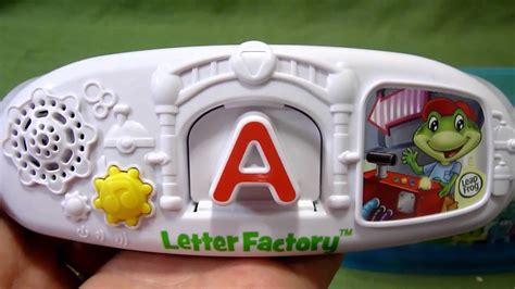 Letter Factory Phonics Toy From Leapfrog Youtube