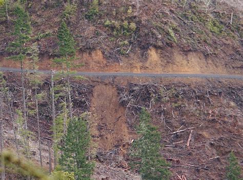 Landslide From Logging Road Landslide In Cedar Glenn Sale Flickr