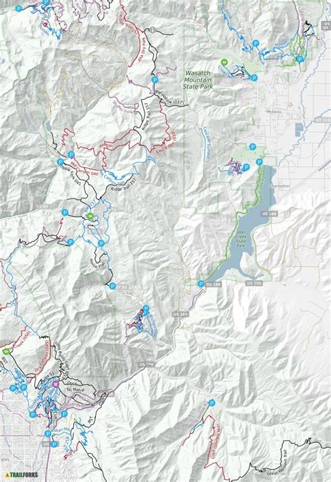 Sundance Utah Mountain Biking Trails Trailforks