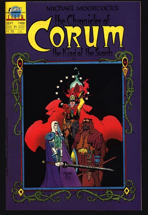 Chronicles Of Corum 11 Knight Of Swords Michael Moorcock Mike Baron Mike Mignola Mabden Sword