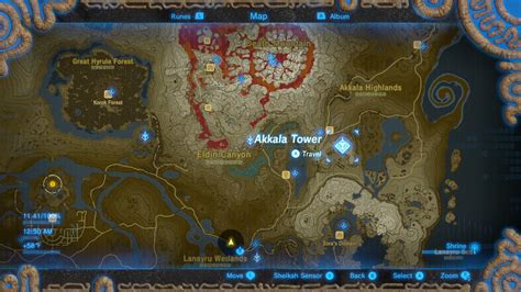 Zelda Breath Of The Wild Shrine Maps And Locations Customeropl