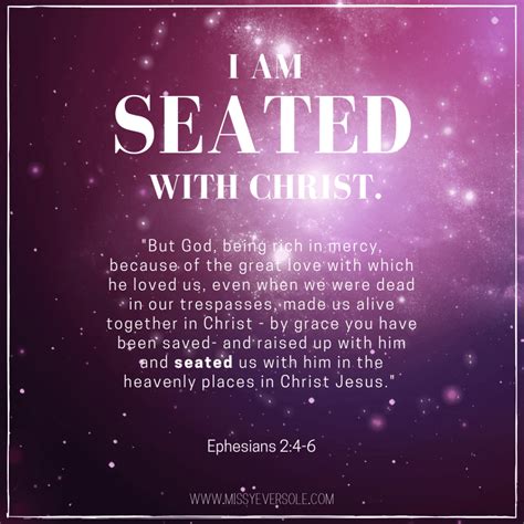 You Are Seated With Christ Missy Eversole
