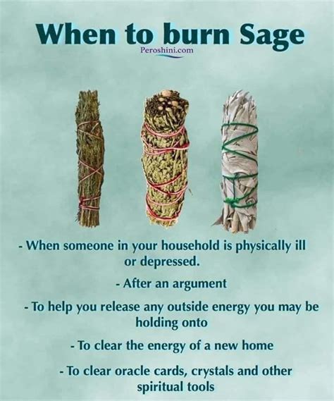 When To Burn Sage Herbal Magic Herbalism Witchcraft