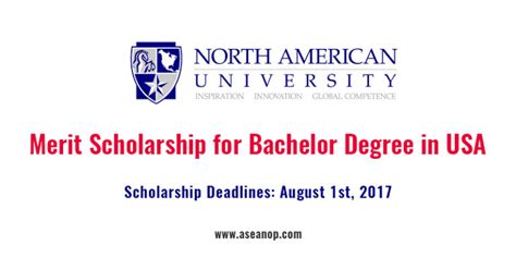 Doctoral degree scholarships in russian universities are also available to international students each year with free education, monthly living allowances, life insurance premiums, conference and airfare tickets. Merit Scholarship for Bachelor Degree in North America ...