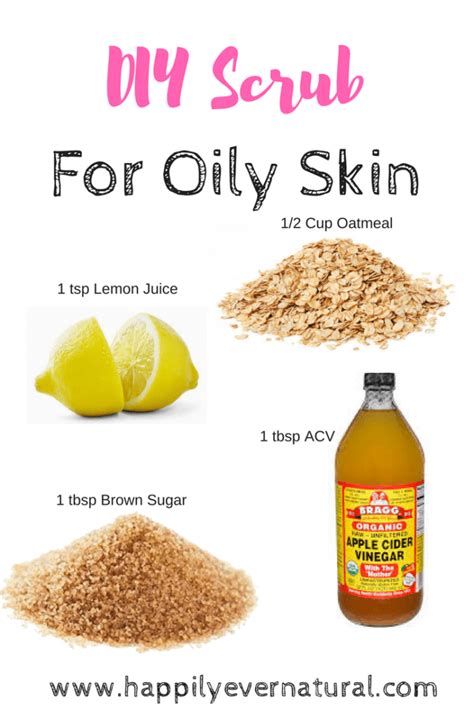 In this video, i explore the oil cleansing method and share with you a cleansing oil. DIY Scrub For Oily Skin - Happily Ever Natural