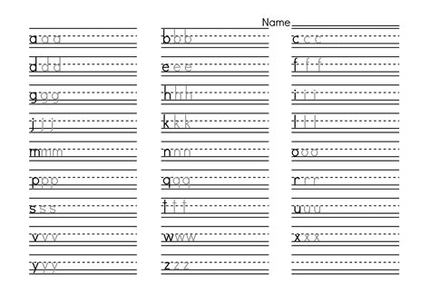 They will need practice in writing the letters at a smaller size. Letter Practice for Preschoolers | Activity Shelter
