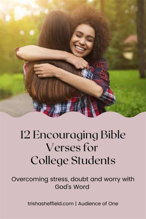 12 Encouraging Bible Verses For College Students