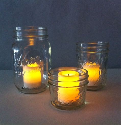 Votives In A Mix Of Jar Styles Candle Impressions Suspended Candles