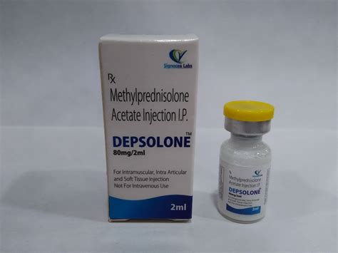 Depsolone Methylprednisolone Acetate Injections Mg ID