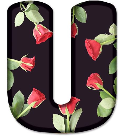 Pin By Fah Fr On Flores Floral Font Lettering Alphabet Flower Art