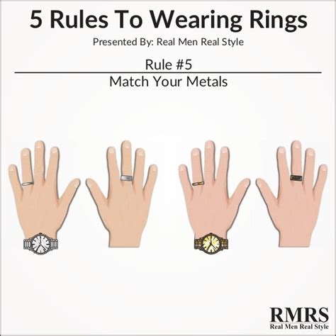 5 rules to wearing rings