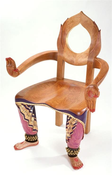 Dancer Chair The Flowing Forms Of Furniture By Artist