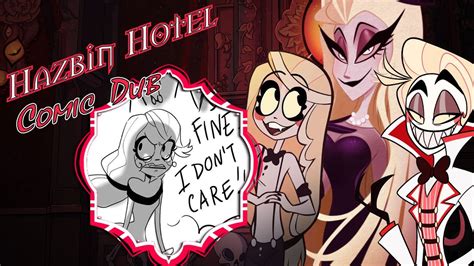 Hazbin Hotel Who S Boss Comic Dub YouTube