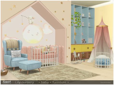 The Sims Resource Lily Nursery Baby Furniture