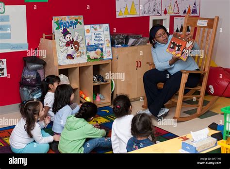 Preschool Teacher Reading