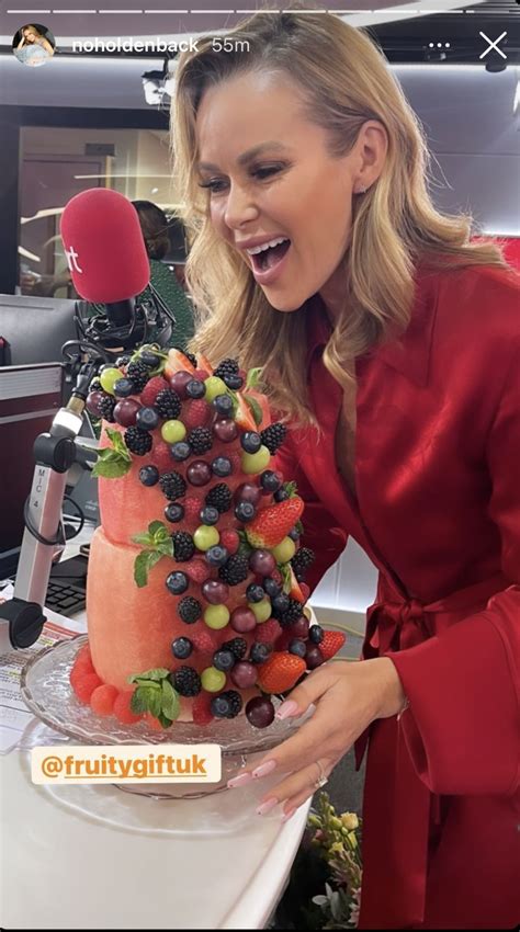 Amanda Holden Birthday Cake Fruity T Blog