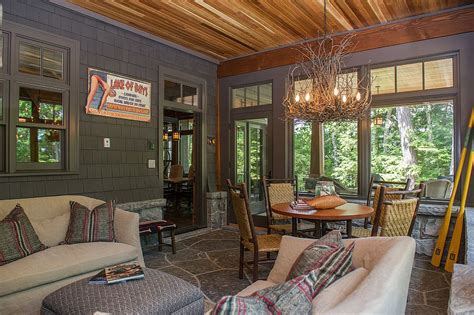 Timeless Allure 30 Cozy And Creative Rustic Sunrooms