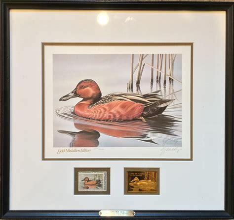 Three Golden Edition Federal Duck Stamp Prints