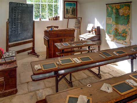 A Reconstruction Of A Victorian British Schoolroom At The Flickr