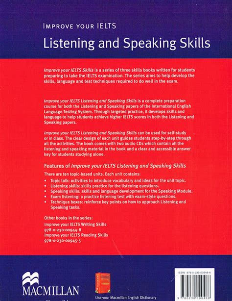Macmillan Improve Your Ielts Listening And Speaking Skills Pack With 2