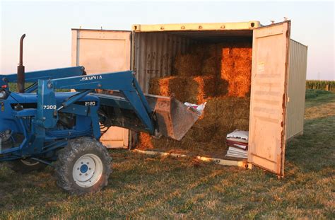 Shipping Containers As Seedhay Storage Usa Containers