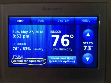 Honeywell Thermostat Waiting For Equipment Message Tom S Tek Stop