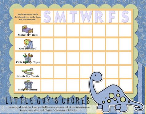 Best Printable Chore Chart For 4 Year Old Stone Website