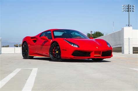 Red Ferrari 488 Spyder (Exotic Car Rentals In Los Angeles) – Los