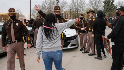 One Arrested As Group Protests Against Policing Bills At Iowa Capitol