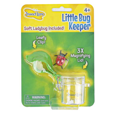 Insect Lore Little Bug Keeper Green Ages 4 Years And Older 2 Pieces