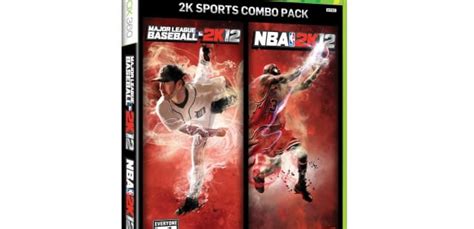 2k Sports Announces Xbox 360 Exclusive Mlb 2k12 Nba 2k12 Combo Pack