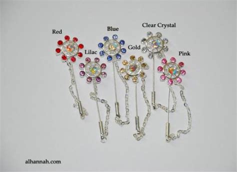 Hijab Pins Collection Shop For Assorted Hijab Pins Alhannah Islamic