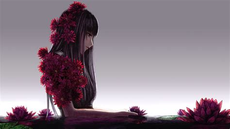 Alone Anime Girl Hd Wallpaper 21321 Baltana