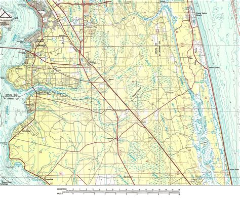 St Johns Florida Map Radialdesignstudios