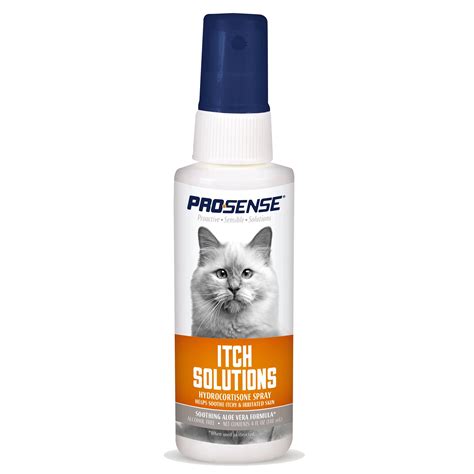 Pro Sense Itch Solutions Cat Hydrocortisone Spray 4 Oz