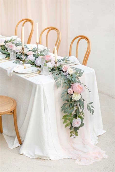 Floral Table Runners Silk Flower Depot