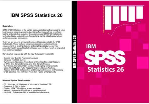 Ibm Spss Statistics 26 Fullตัวเต็ม ถาวร วิเคราะห์สถิติ วิธีติดตั้ง