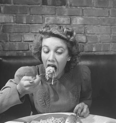 How To Eat Spaghetti Like A Lady According To A Vintage Issue Of Life