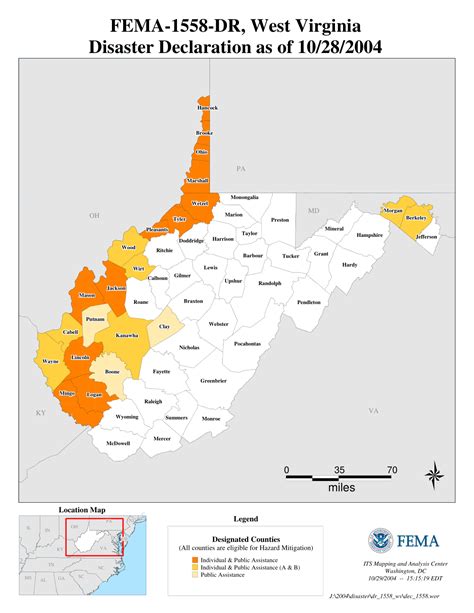 West Virginia Severe Storms Flooding And Landslides Dr 1558 Wv