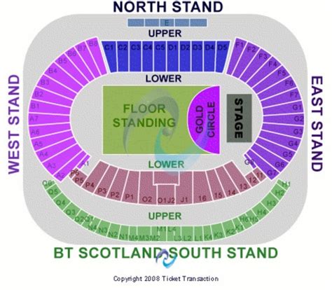 National Stadium At Hampden Park Tickets In Glasgow Seating Charts