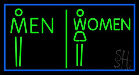 Men And Women Restroom Led Neon Sign Neon Signs Led Neon Signs Neon