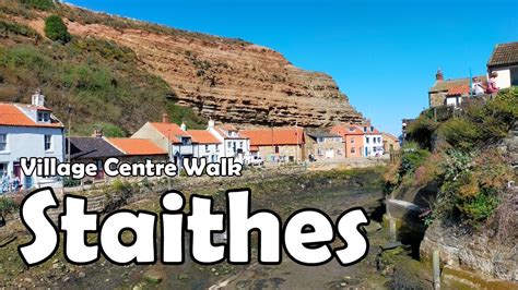 Staithes North Yorkshire【4k】 Village Centre Walk 2021 Youtube