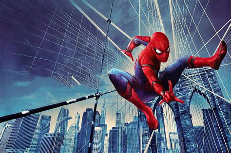 Spider Man Homecoming 4k Ultra Hd Wallpaper Background Image