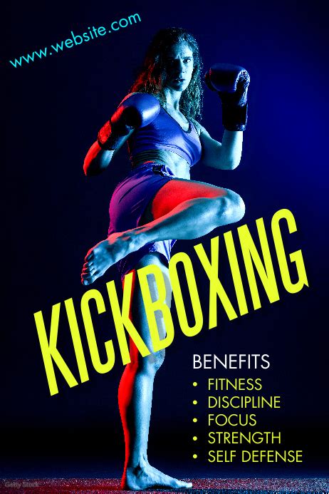 Kickboxing Template Postermywall