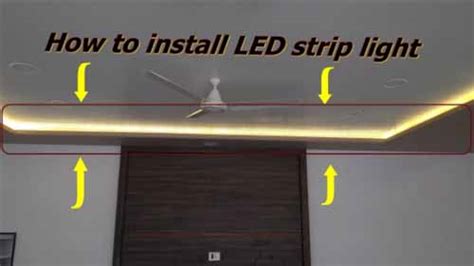 Led Light Strips Installation Shelly Lighting