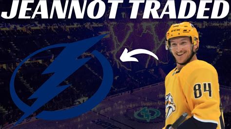 Huge Nhl Trade Preds Trade Tanner Jeannot To Tb For 5 Picks Cal