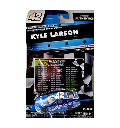 Nascar Authentics 2019 Daytona Special Edition Kyle Larson Credit