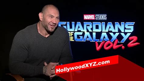Dave Bautista Guardians Of The Galaxy Volume 2 Raw Interview Youtube