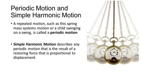 Waves Periodic Motion And Simple Harmonic Motion Ppt Download